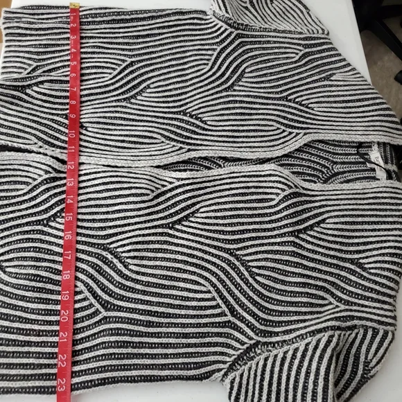 Bartolini Cashmere Wool Blend Cardigan Size L Made in Italy Open Front Sweater - Picture 8 of 12